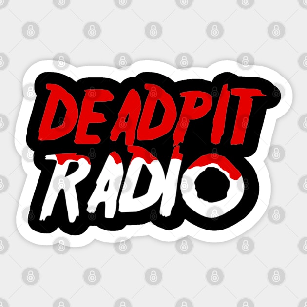 Happy Friday the 13th - DEADPIT Radio Sticker by SHOP.DEADPIT.COM 